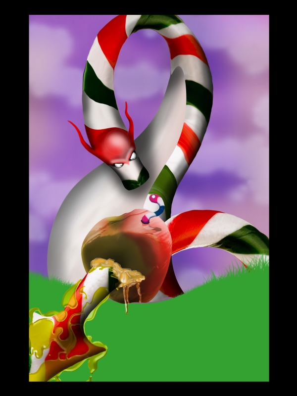 Creation of DRAGON CANDY: Step 21